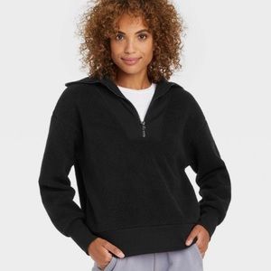 NWT Woman’s Quarter Zip Pullover by A New Day